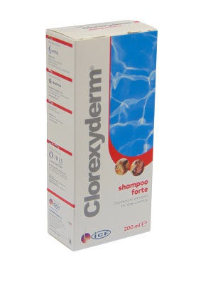 CLOREXYDERM FORTE SAMPON 200 ML