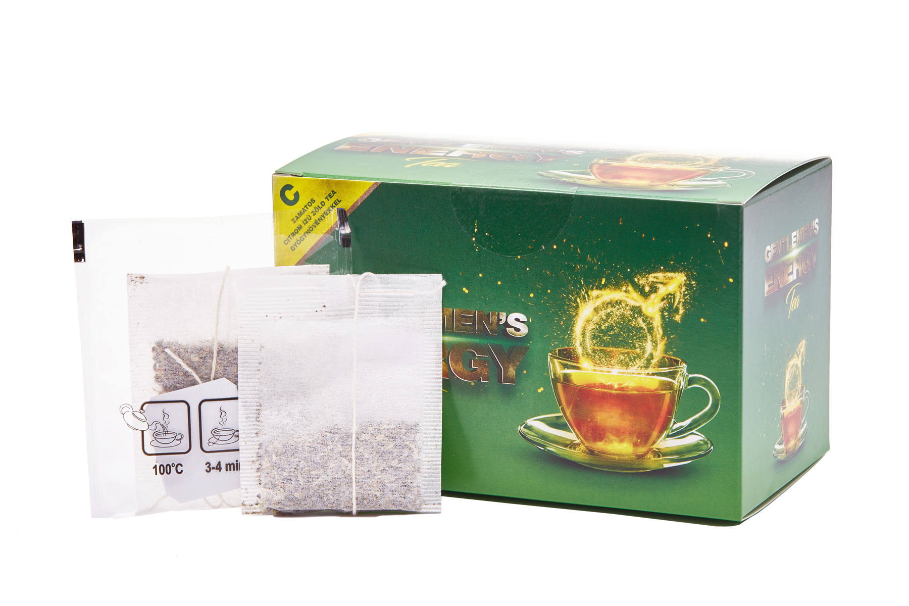 Gentlemen’s Energy Tea – Citromos zöld tea