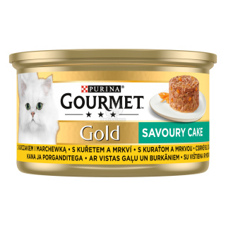 Gourmet Gold Savoury Cake csirke + répa 85g