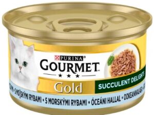 Gourmet Gold Succulents Delight finom csíkok- óceáni hallal 85 g