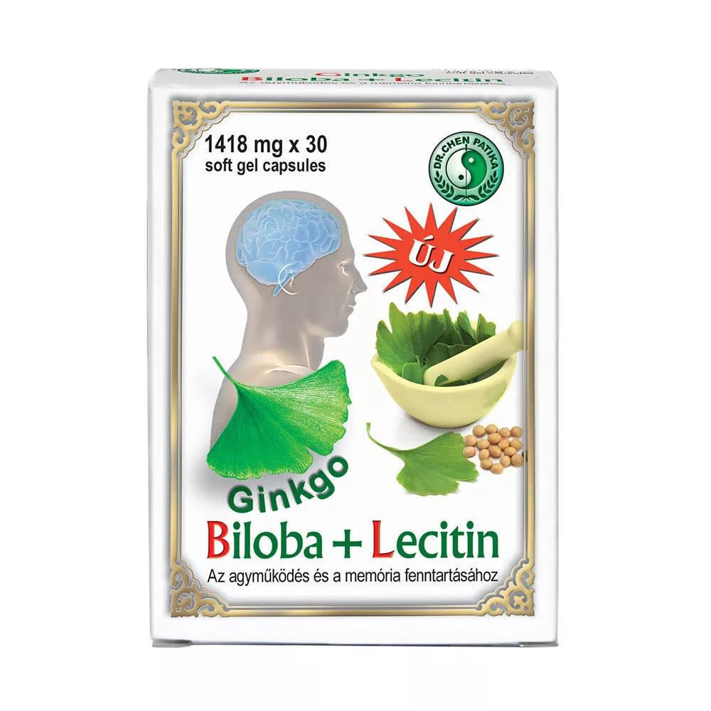 GINKGO BILOBA + LECITIN KAPSZULA
