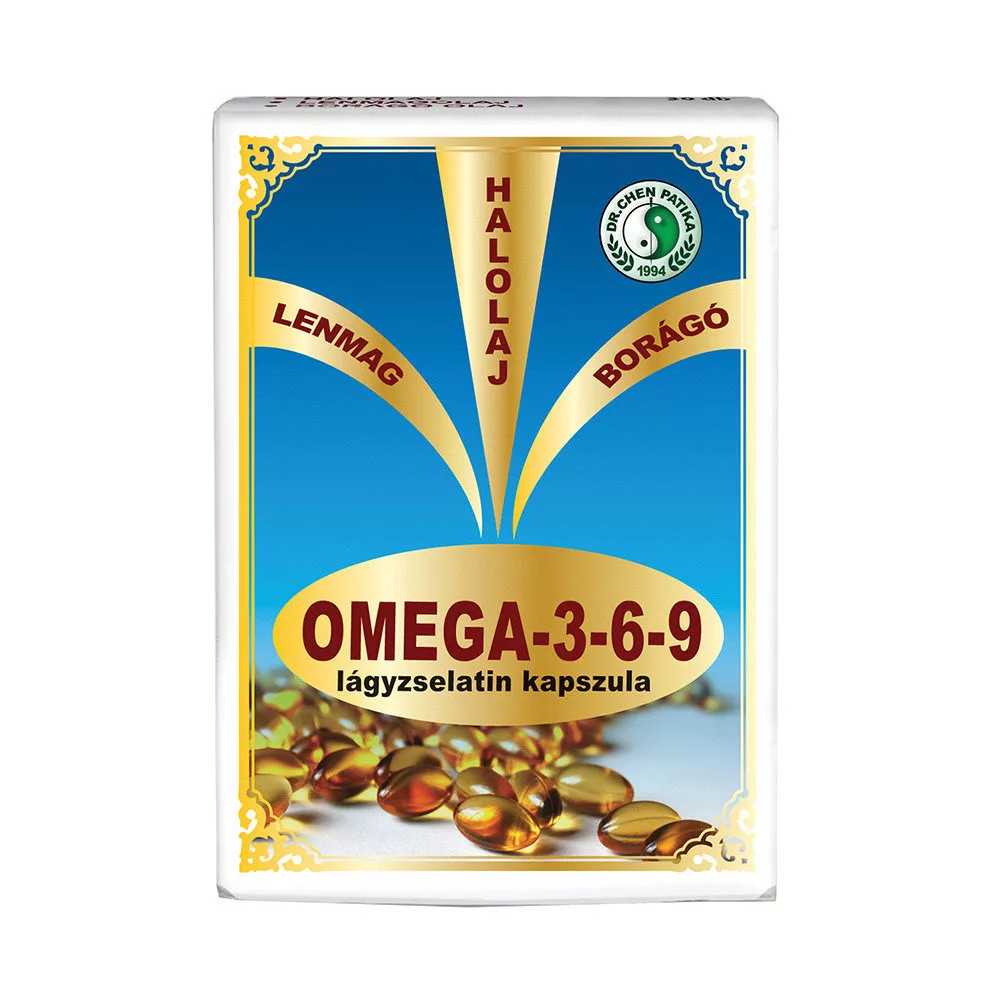 OMEGA-3-6-9 LÁGYZSELATIN KAPSZULA