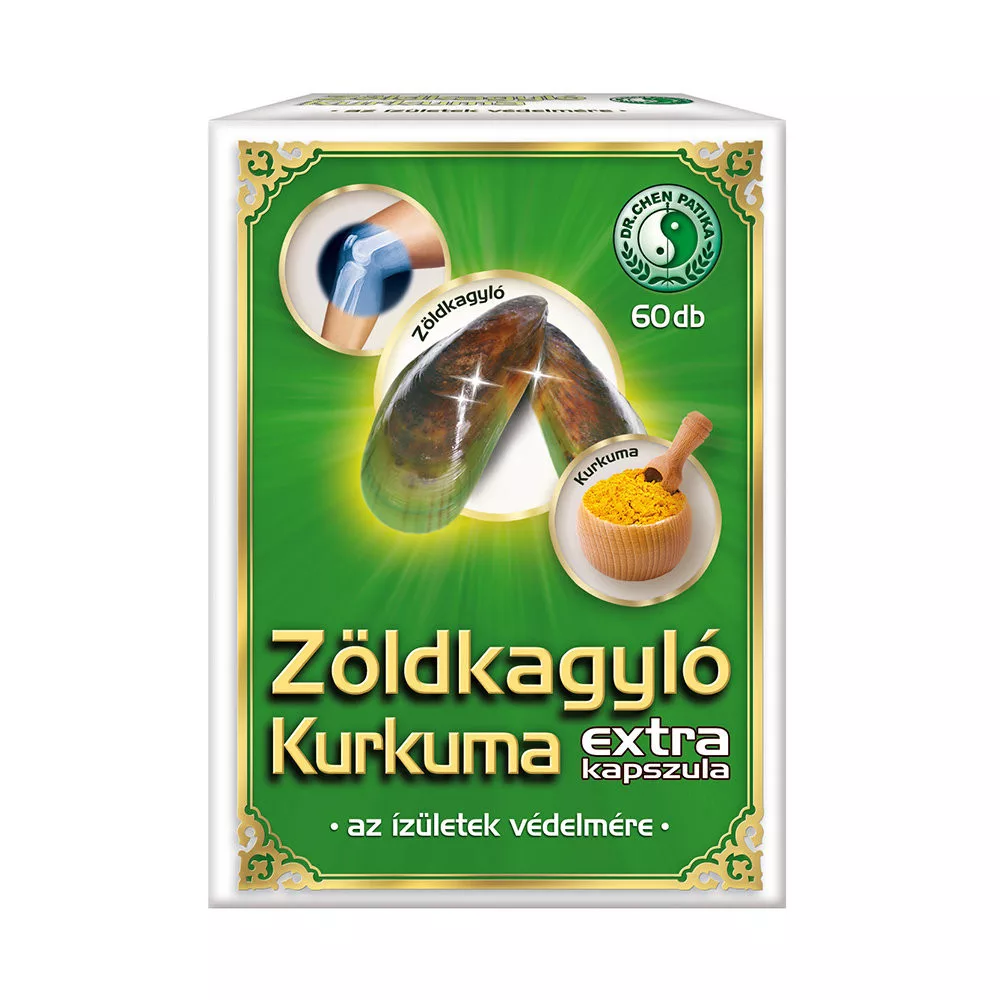 ZÖLDKAGYLÓ KURKUMA FORTE KAPSZULA
