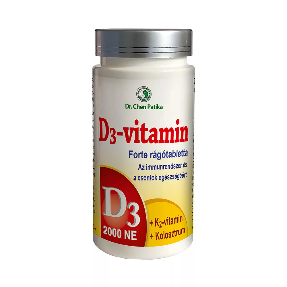 D3-VITAMIN FORTE RÁGÓTABLETTA