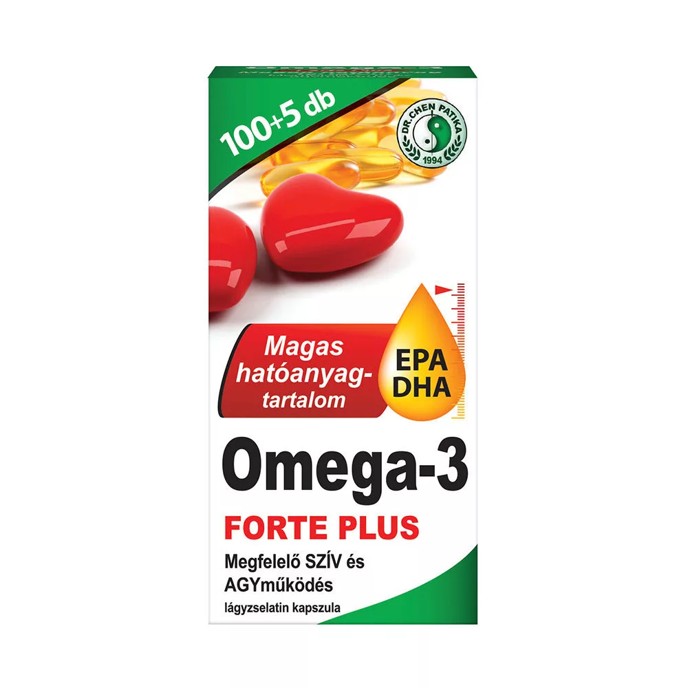 OMEGA-3 FORTE PLUS KAPSZULA