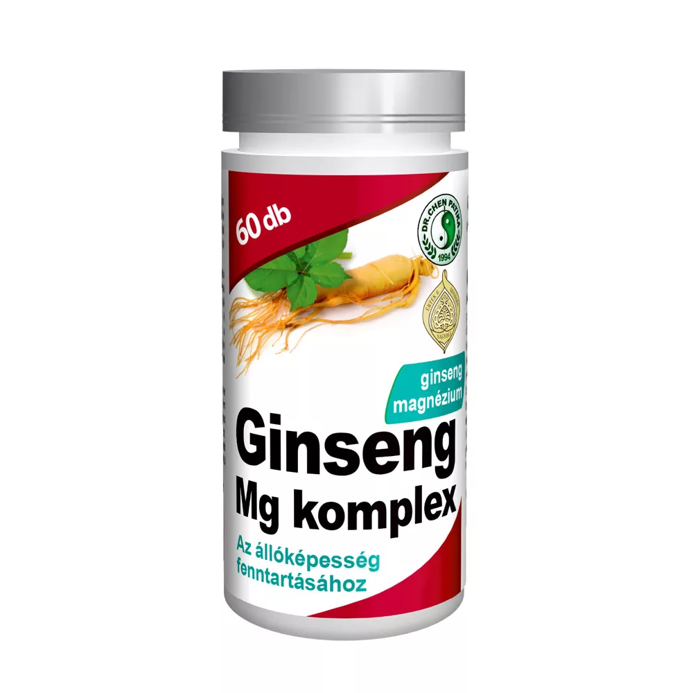 GINSENG MAGNÉZIUM KOMPLEX KAPSZULA