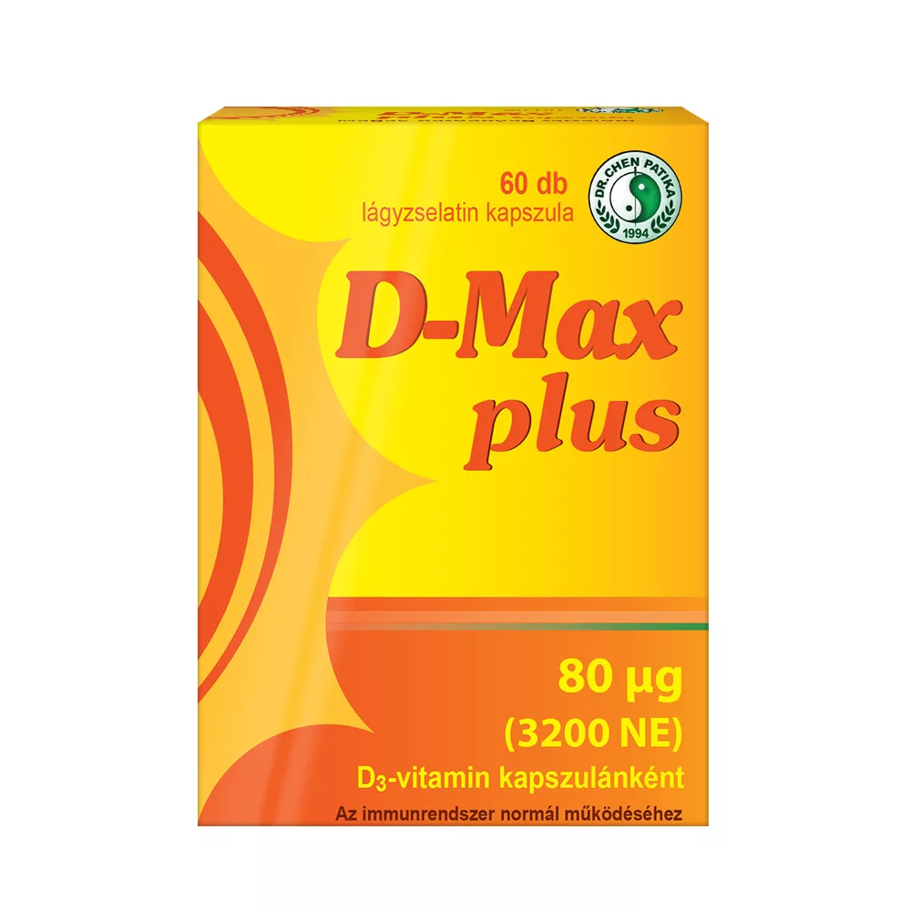D-MAX PLUS  D3-VITAMIN 3200 NE  KAPSZULA