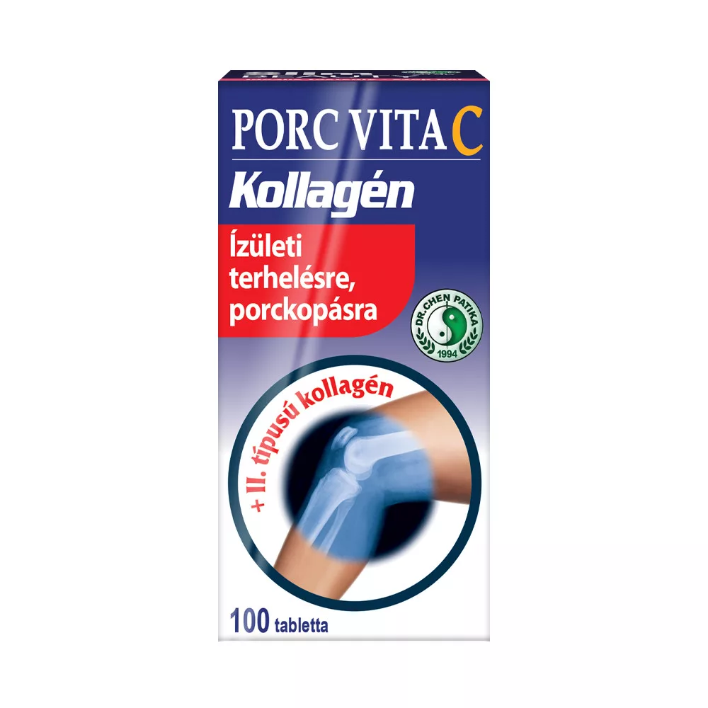 PORC-VITAC KOLLAGÉN 5 PROENZIM TABLETTA