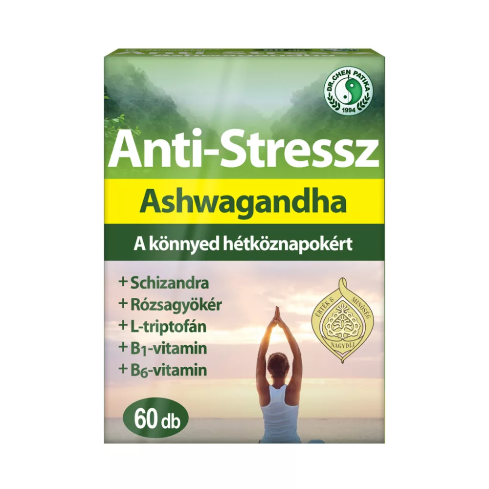 ANTI-STRESSZ GYÓGYNÖVÉNY+VITAMIN KAPSZULA
