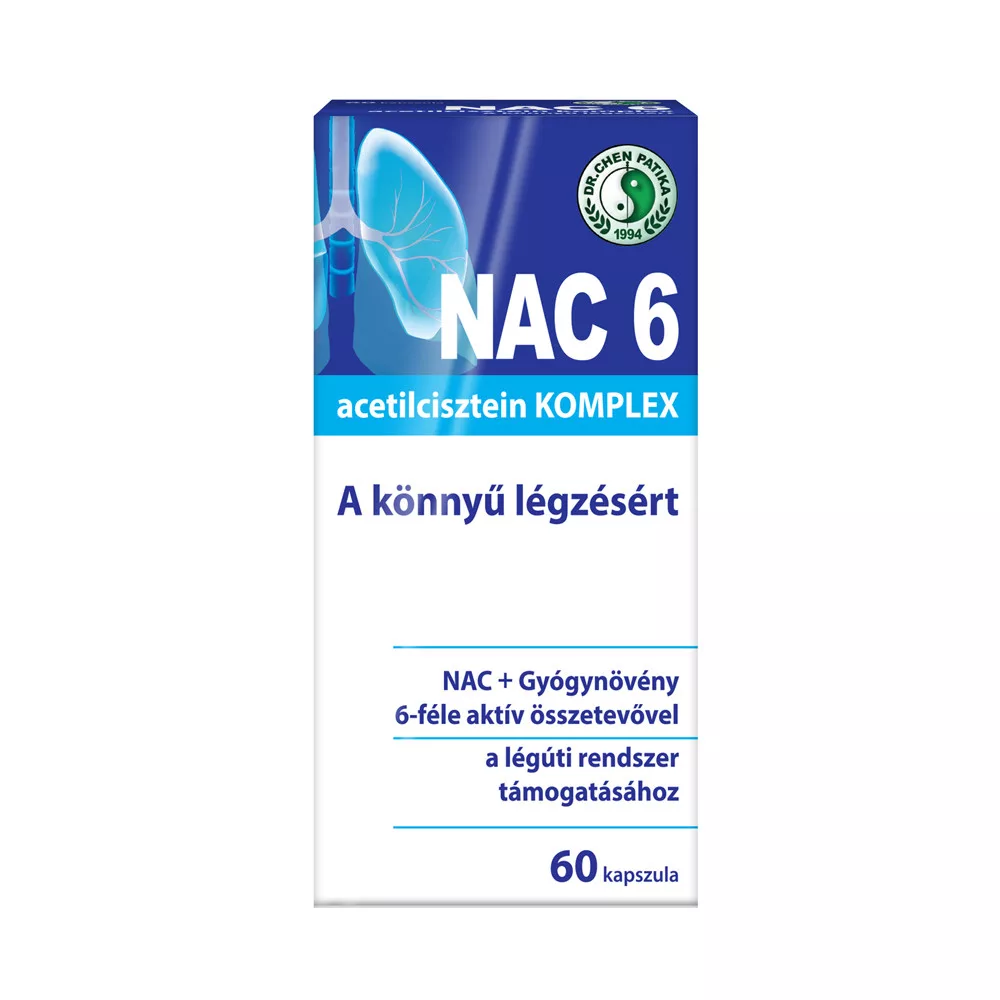 NAC6 ACETILCISZTEIN KOMPLEX KAPSZULA