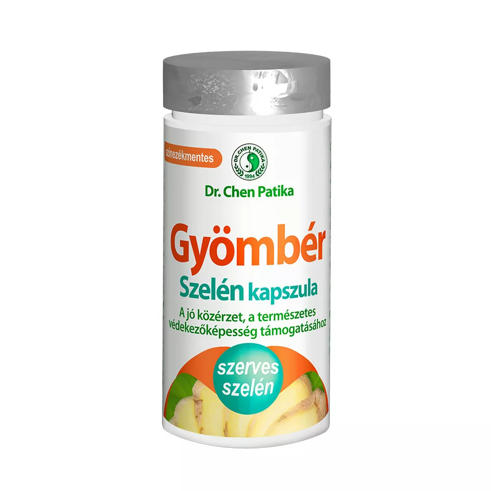 GYÖMBÉR + SZERVES SZELÉN KAPSZULA