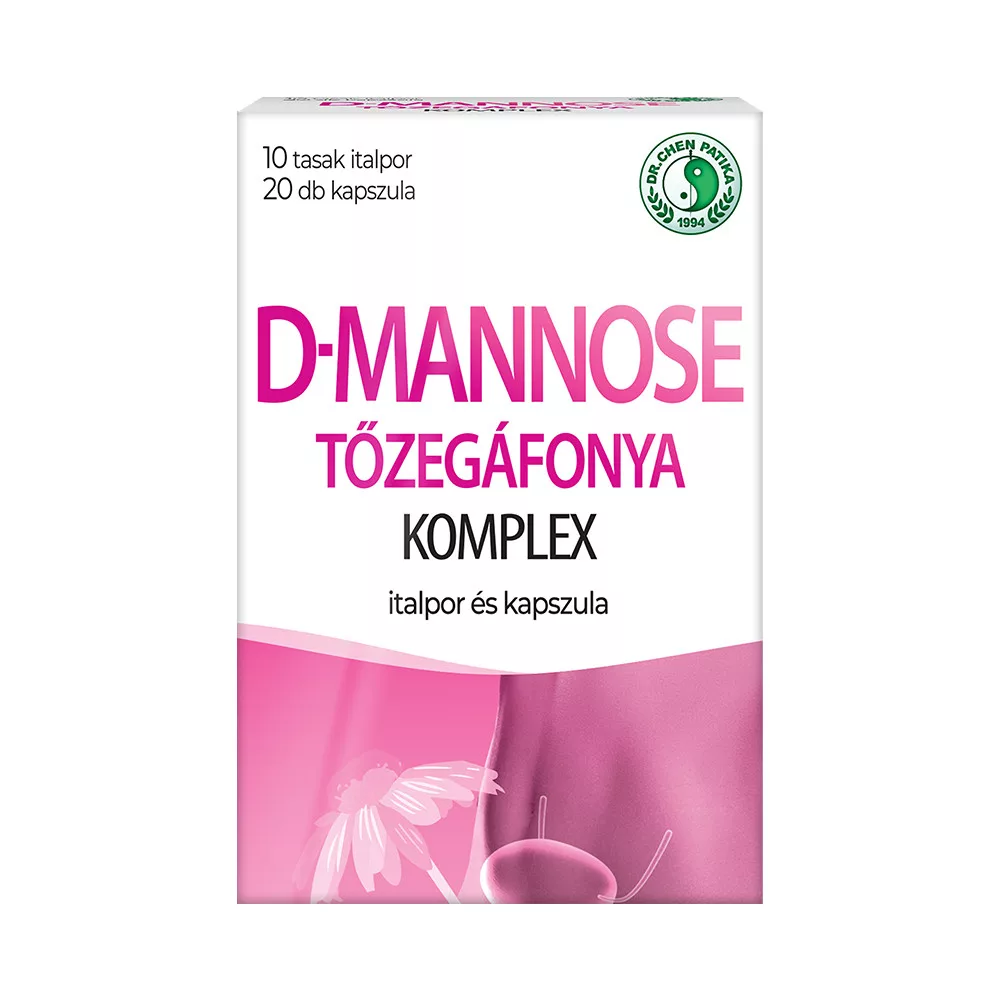D-MANNOSE TŐZEGÁFONYA KOMPLEX ITALPOR + KAPSZULA