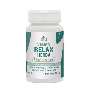 Dr. M Vegán Relax Herba kapszula