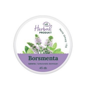 HERBALPRODUKT BORSMENTA tabletta