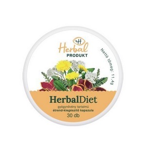 HERBALPRODUKT HERBALDIET gyógynövény tartalmú étrend-kiegészítő kapszula