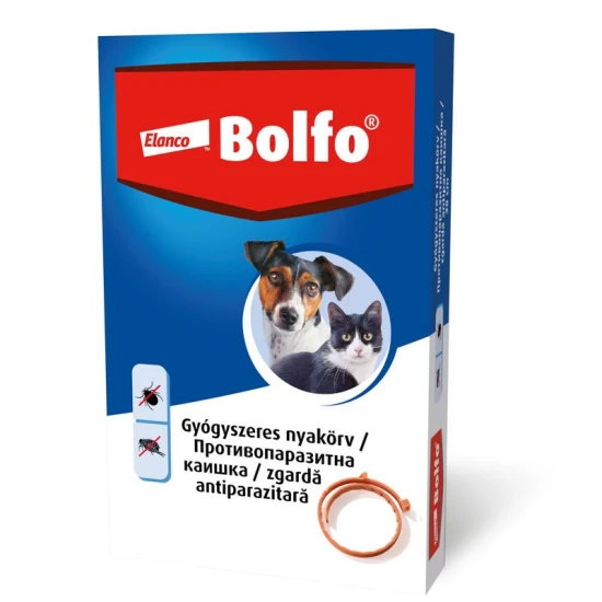 Bolfo nyakörv kistestű kutyák és macskák részére AUV