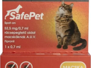 SafePet 52,5 mg/0,7 ml spot on macska 1x