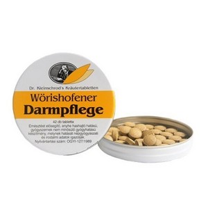 Wörishofeni DARMPFLEGE emésztést segítő tabletta