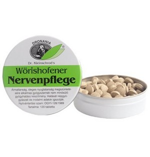 Wörishofeni NERVENPFLEGE nyugtató tabletta 120x